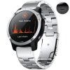 26mm T1 Titanový řemínek pro Garmin Fenix černý stříbrný EASYFIT/QUICKFIT