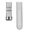 Leather silicone 1 22 26 mm silicone leather strap for garmi variants 0