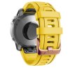 Yellow soft silicagel bracelet 20 mm wrist strap variants 14