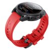 SEVEN 22mm silikonový řemínek pro Garmin Fenix/Epix 2 PRO červený QuickFit