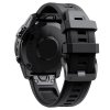 Black 22 26 mm smart watch bands for garmin fen variants 0
