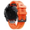 Orange 22 26 mm smart watch bands for garmin fen variants 1