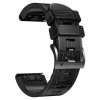 Silicone Leather 1 22 26 mm smart watchband for garmin fenix variants 2