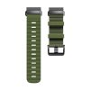 TACTIX PRO 26mm nylonový řemínek pro Garmin Fenix/Tactix černý army green zelený QuickFit