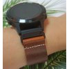 luxury 22 mm genuine leather watch band f description 5