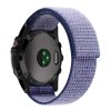 22mm jednostranně provlékací Pratelný nylonový řemínek pro Garmin Fenix Epix 2 PRO na suchý zip velcro UltraFit