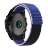 22mm jednostranně provlékací Pratelný nylonový řemínek pro Garmin Fenix Epix 2 PRO na suchý zip velcro UltraFit