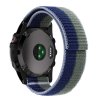 22mm jednostranně provlékací Pratelný nylonový řemínek pro Garmin Fenix Epix 2 PRO na suchý zip velcro UltraFit