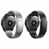 22mm T3 Titanový řemínek pro Garmin Fenix Epix 2 PRO černý stříbrný QuickFit