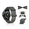 OCEAN 26mm silikonový maskáčový gumový řemínek pro Garmin Fenix QuickFit