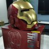 IRON MAN helma MK5 MK50 plně automatická elektronická otevírací ironman