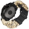 PARACORD 26mm nylonový řemínek pro Garmin Fenix/Tactix černý army green zelený QuickFit