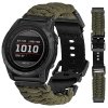 PARACORD nylonový 20mm řemínek pro Garmin Fenix 5s/6s/7s QuickFit