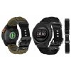 PARACORD nylonový 20mm řemínek pro Garmin Fenix 5s/6s/7s QuickFit