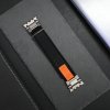 ATRAIL trailový nylonový řemínek titanové černé upínání řemínek pro Apple Watch Ultra 2 42mm 44mm 45mm 49 mm