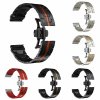 METALLIC 22mm ocelový kovový řemínek pro Garmin Fenix Epix černý stříbrný QUICKFIT