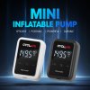2vlA150 PSI Portable Pocket Bike Electric Air Pump MINI Fast Rechargeable Compressor Tire Inflator For Bicycle