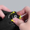 oMVECotton Wire Swivel Automatic Buckle Rope Sneaker ShoeLaces for Adult No Tie Shoe Laces Quick Lock