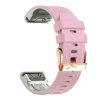 3Th620mm Champagne Gold Buckle Smart Watch Strap For Garmin Fenix 7S 6S Epix Gen Pro 2