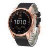 kU8q20mm Champagne Gold Buckle Smart Watch Strap For Garmin Fenix 7S 6S Epix Gen Pro 2