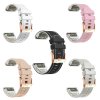 QHKs20mm Champagne Gold Buckle Smart Watch Strap For Garmin Fenix 7S 6S Epix Gen Pro 2