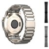 22mm GMAGNET titanový řemínek pro Garmin Fenix 8 Epix černý stříbrný QuickFit