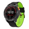 gCARBON 22mm silikonový řemínek s karbonovým vzorem pro Garmin Fenix 8 Tactix Enduro 3 QuickFit