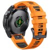 EIGHT 26mm silikonový řemínek originální vzhled vzor pro Garmin Fenix 8 51mm Enduro 3 QuickFit
