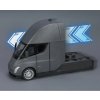Tesla Semi Truck tahač 1:24 autentický sběratelský kovový model na baterie