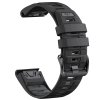 EIGHT 20mm silikonový řemínek originální vzhled vzor pro Garmin Fenix 8 43mm QuickFit