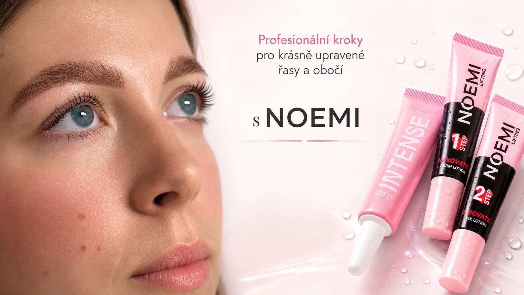 Inovativní profesionální systém s cysteaminem pro šetrnou a precizní laminaci řas i obočí.