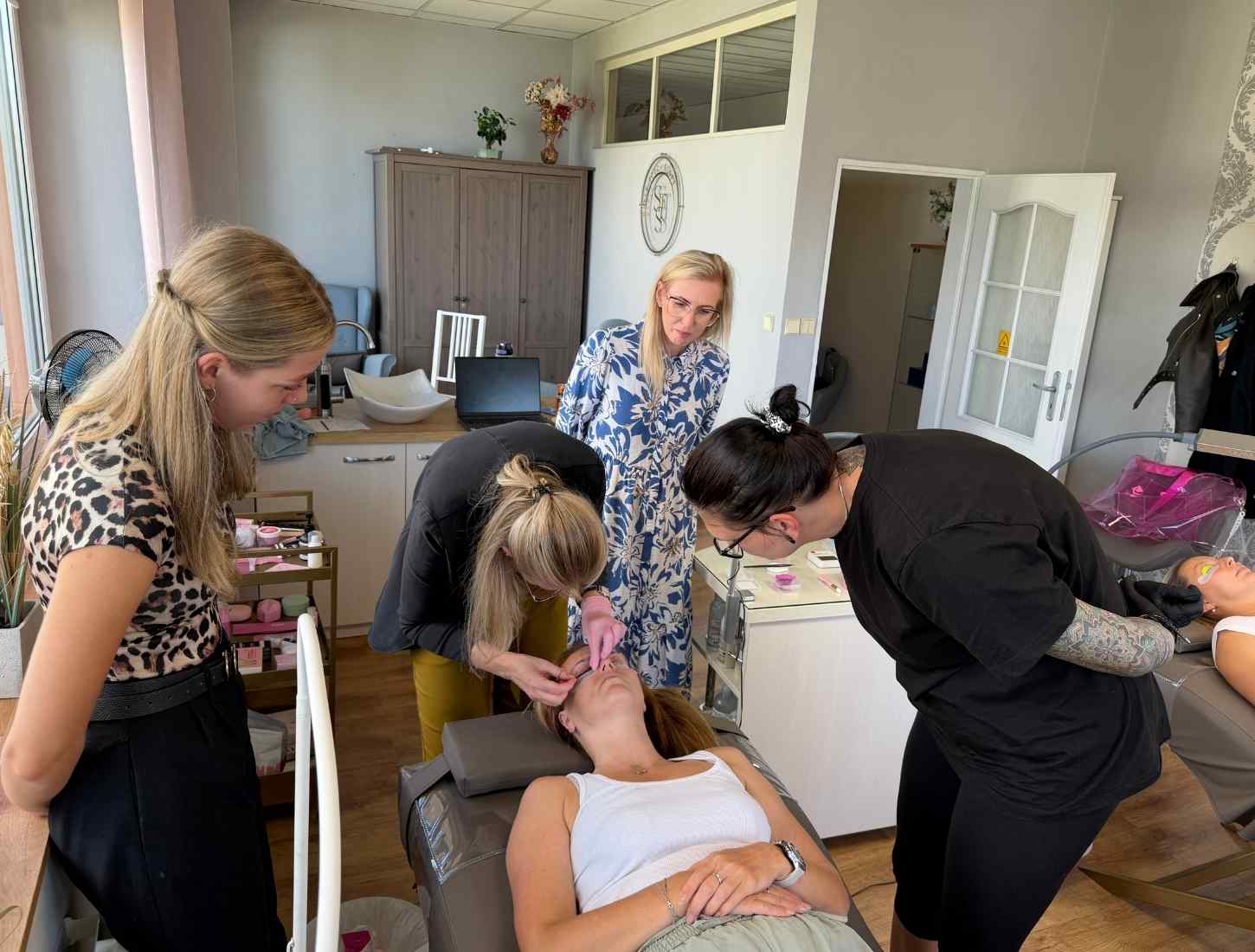 Praktická část workshopu pro stylistky