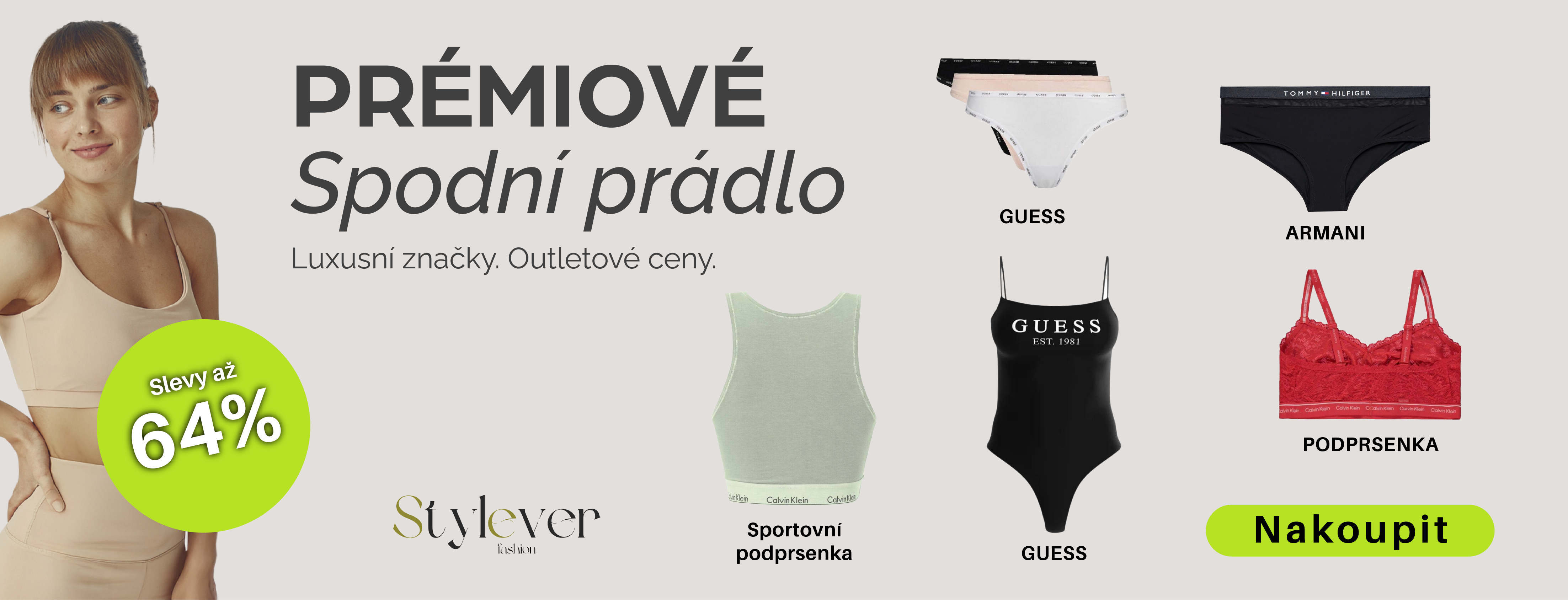 Prémiové spodní prádlo