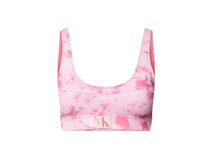eng pl Biustonosz kapielowy damski Womens swimsuit top Calvin Klein KW0KW02122 0JV Ck Tie Dye Pink Aop 19534 1