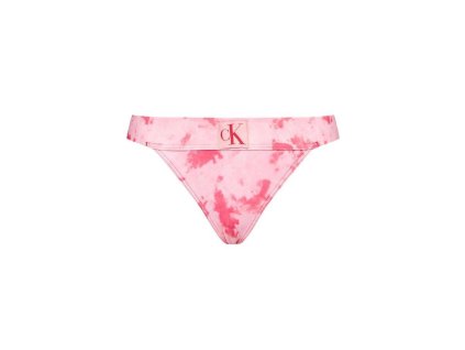 eng pl Majtki kapielowe damskie Womens swimsuit bottom Calvin Klein KW0KW02125 0JV Ck Tie Dye Pink Aop 19540 1