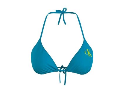 eng pl Biustonosz kapielowy damski Womens swimsuit top Calvin Klein KW0KW01970 CVZ Clear Turquoise 19542 1