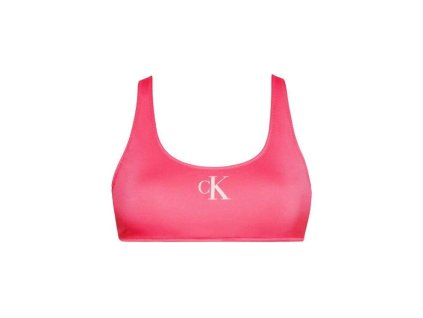 eng pl Biustonosz kapielowy damski Womens swimsuit top Calvin Klein KW0KW01971 XI1 Pink Flash 19545 1