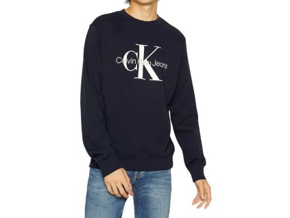 eng pl Bluza meska Mens Sweatshirt Calvin Klein J30J320933 CHW NIGHT SKY 24523 1