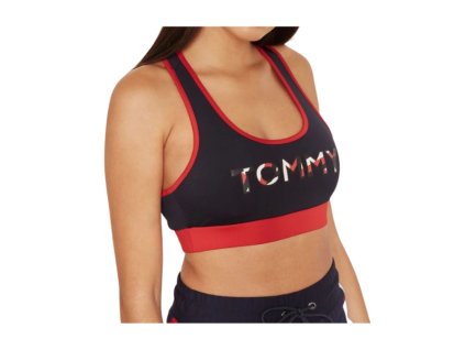 eng pl Biustonosz sportowy damski Womens sports bra Tommy Hilfiger WW0WW22394 403 NAVY 4615 1