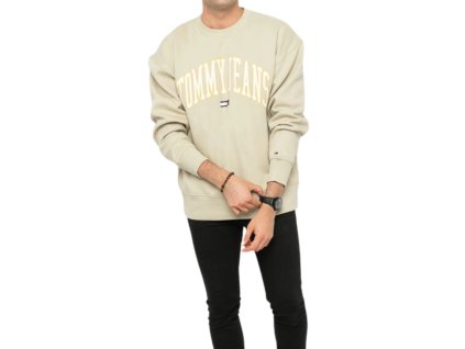 eng pl Bluza meska Mens sweatshirt Tommy Jeans XJ0XJ00852 ACM SAVANNAH SAND 16837 1