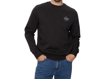 eng pl Bluza meska Mens sweatshirt Tommy Hilfiger MW0MW35524 BDS Black 21865 4
