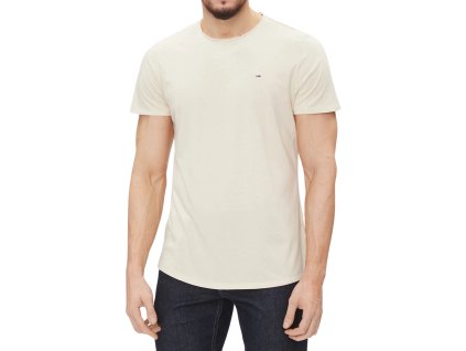 eng pl T shirt meski Mens t shirt Tommy Jeans DM0DM09586 ACG Newsprint 24943 1