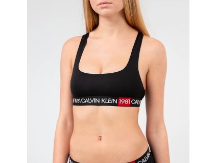 Dámská podprsenka Calvin Klein 000QF5577E 001 Černá