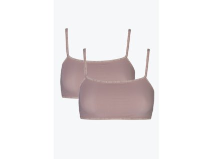 Dámská podprsenka Calvin Klein 000QD3806E 7NS CEDAR (2 ks)