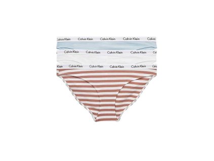 Dámské kalhotky Calvin Klein 000QD3788E W5J (3 ks)