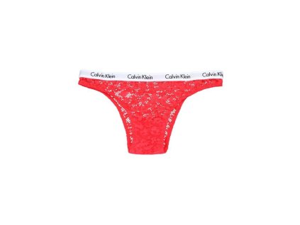 eng pl Majtki damskie Womens thong Calvin Klein 001QP3030O XL1 STRAWBERRY FIELD 19141 1