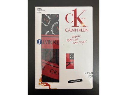Panské boxerky Calvin Klein 000NB3000A WGW Slim 3 pack