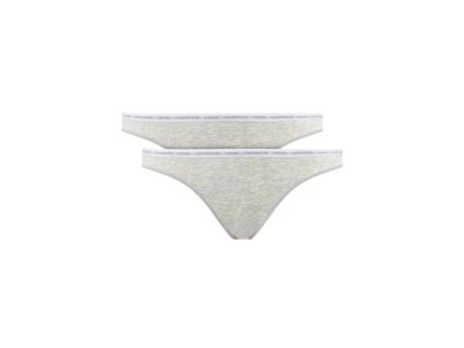 eng pl Majtki damskie Womens bikinis Calvin Klein 000QD3789E 8HT GREY 2 PACK 14987 3