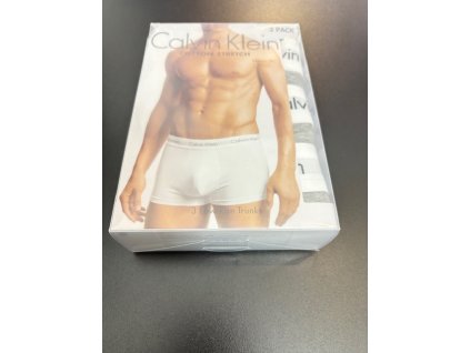 Calvin clein boxerky U2664G-001 Low Rise Trunks 3 pack