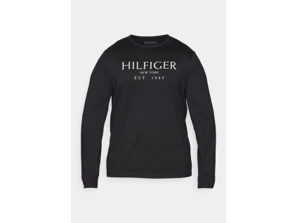 Pánské tričko s dlouhým rukávem Tommy Hilfiger MW0MW36502 DW5 Desert Sky ,